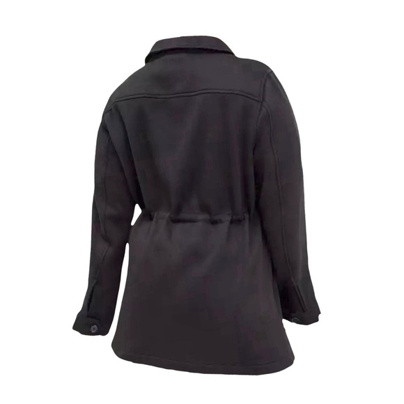 Torrid Black Fleece Utility/ Barn Coat / Adirondack – Size 4 - Picture 2 of 3